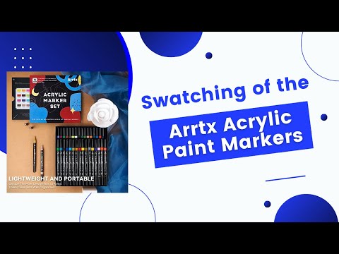 Swatching and First Impressions of the 32 Set of Arrtx Acrylic