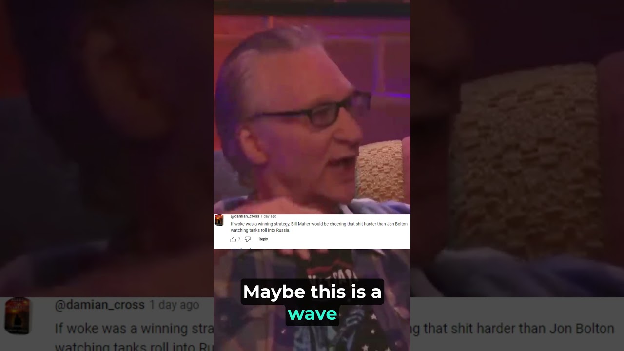 Bill Maher vs the "super" woke