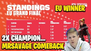 Fortnite DreamHack EU Finals Winner & Leaderboard | K1nzell