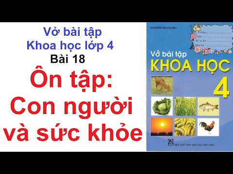 Video Vở Bài Tập Khoa Học Lớp 4 Bài 18-19 - Ôn Tập: Con... - YouTube