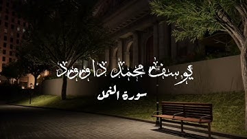ما تيسير من سورة النمل للقارئ يوسف محمد داوود 🤍🎧