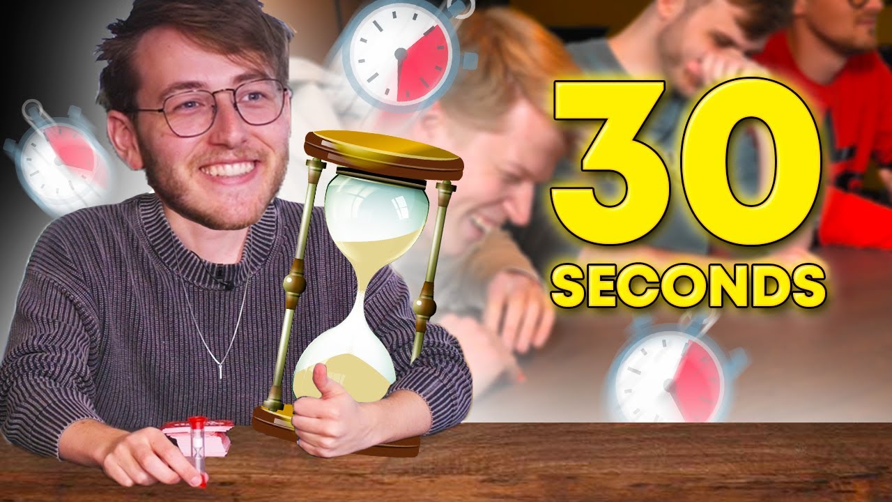 MAKKERS spelen 30 SECONDS (Special edition) met Harm en Roedie
