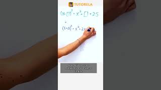 Complete the Square: Solve (x+5)^2 = x^2 + 10x + 25 #Math #ShortMultiplicationFormulas #SquareOfSum