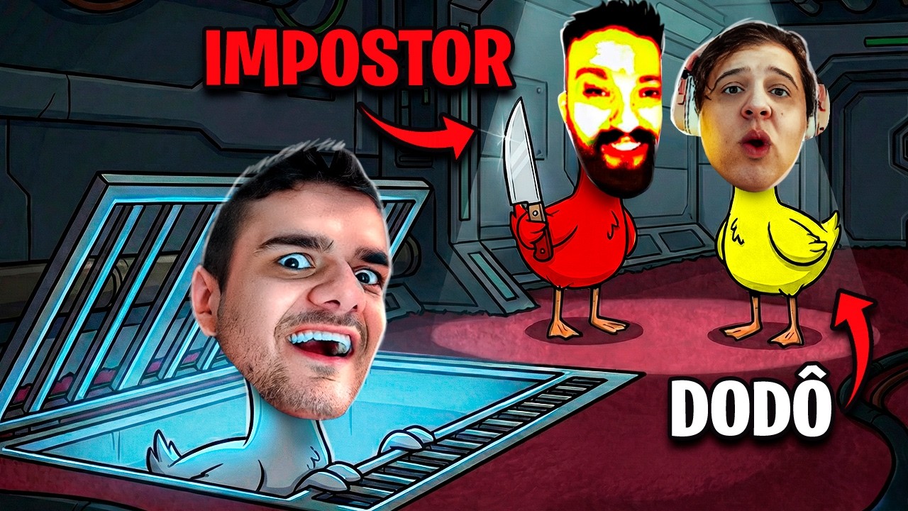 Descobri Os Impostores Sem Ser Visto Por Ninguém!! (Goose Goose Duck)