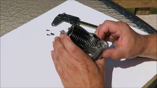 How to measure the compression height of a Rc nitro engine.