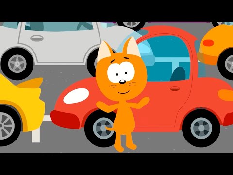 Meow Kittys garage - Part 3 - Video for Toddlers
