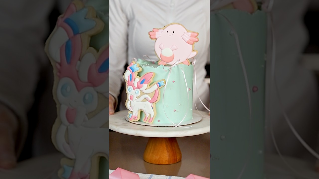 💖Sylveon and Chansey Cake 💖