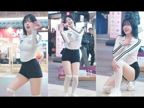 댄스팀 온플릭 <strong>은정</strong> | On Fleek EUNJEONG 260301 홍대 버스킹 직캠 [위키드+페이머스/넥스트레벨+블랙맘바/마그네틱]