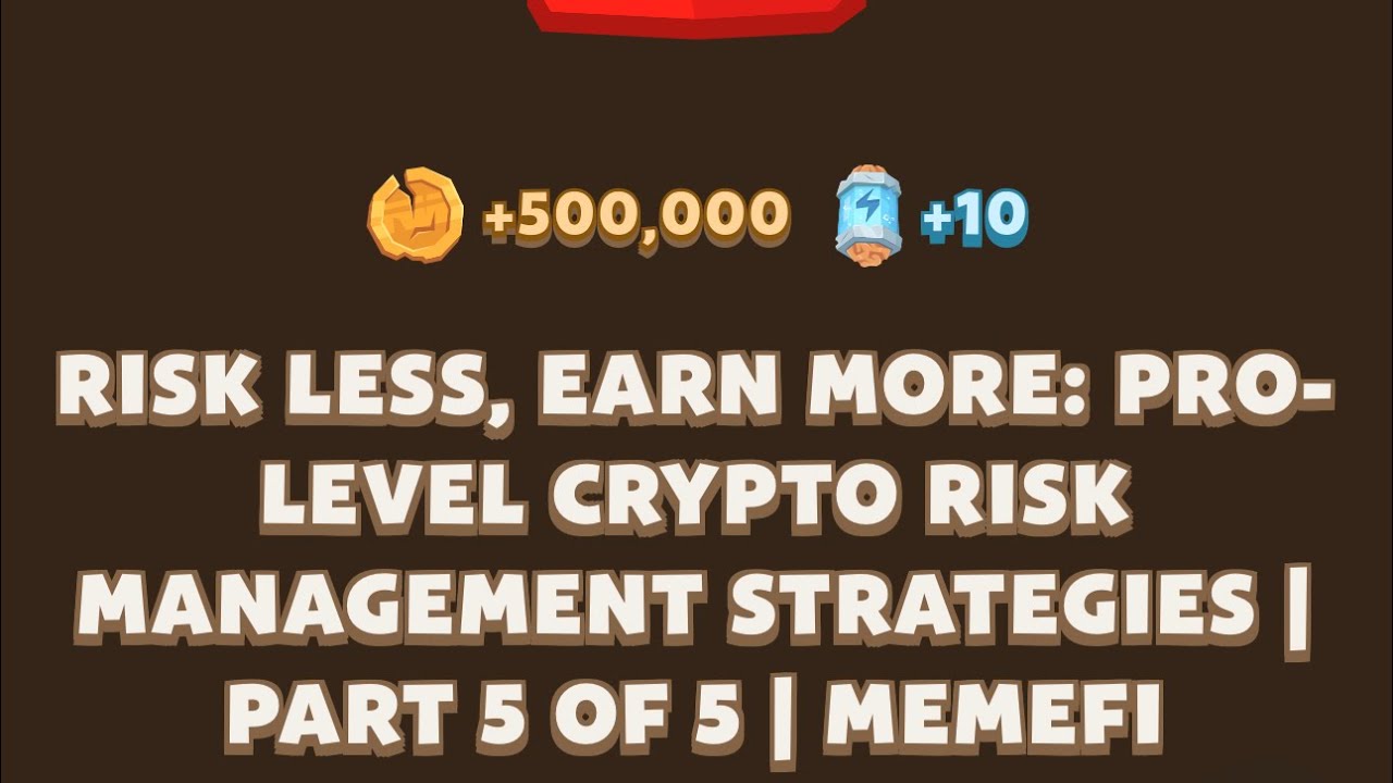 RISK LESS, EARN MORE: PRO-LEVEL CRYPTO RISK MANAGEMENT STRATEGIES|PART ...