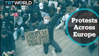 Anti-racism rallies held across Europe throughout the weekend