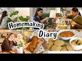Realistic Homemaking Diary & Productive Reset - Plant Care I Cooking & Baking l bedroom refresh