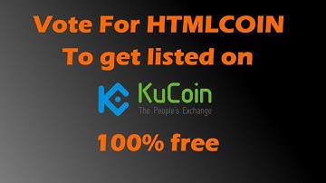 Vote to get HTMLCOIN listed on KuCoin