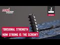 Dynaplus testcenter  torsional strength how strong is the screw