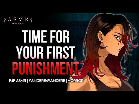 F4F 🖤 Arguing With Your Yandere Ends In Punishment..『 wlw | raspy ASMR | personal attention 』