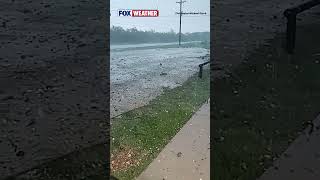Massive Hail Pelts Parts of Texas As Severe Weather Moves Across The Lone Star State
