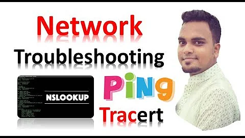 Basic Network Troubleshooting using IPCONFIG, PING, TRACERT, NSLOOKUP COMMANDS