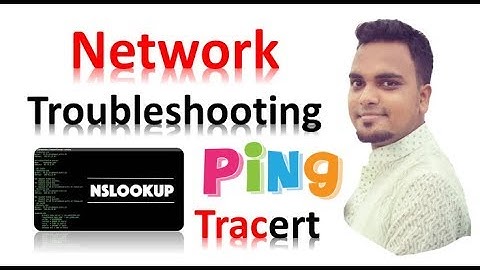 Basic Network Troubleshooting using IPCONFIG, PING, TRACERT, NSLOOKUP COMMANDS