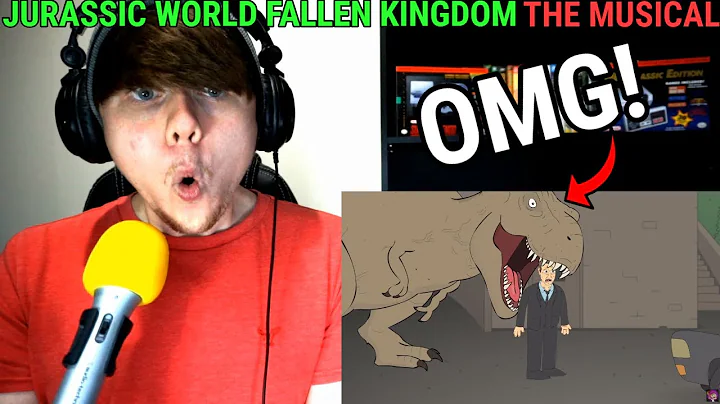 ♪ JURASSIC WORLD FALLEN KINGDOM THE MUSICAL - Animated Parody Song @lhugueny REACTION!