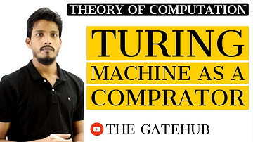 Turing Machine as a Comparator | How Turing Machine do Comparison | GATECSE | TOC