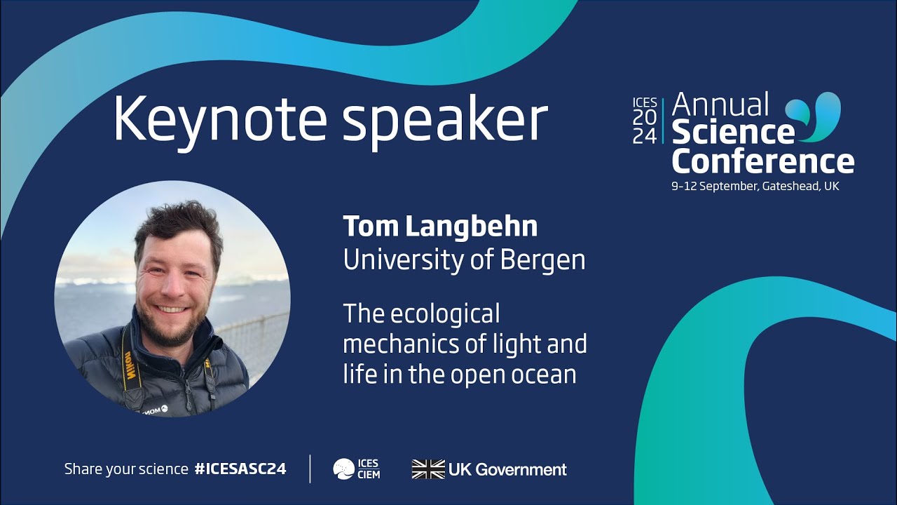 Link to ASC 2024 Keynote - ​The ecological mechanics of light and life in the open ocean​