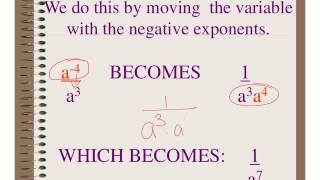 lesson 4 - dividing monomials