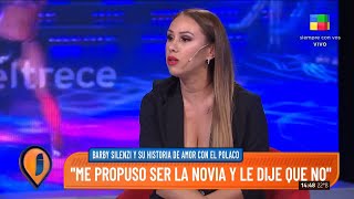 🔥 BARBY SILENZI contó su historia de amor con El Polaco: "Él dio el primer paso, me invitó a salir"