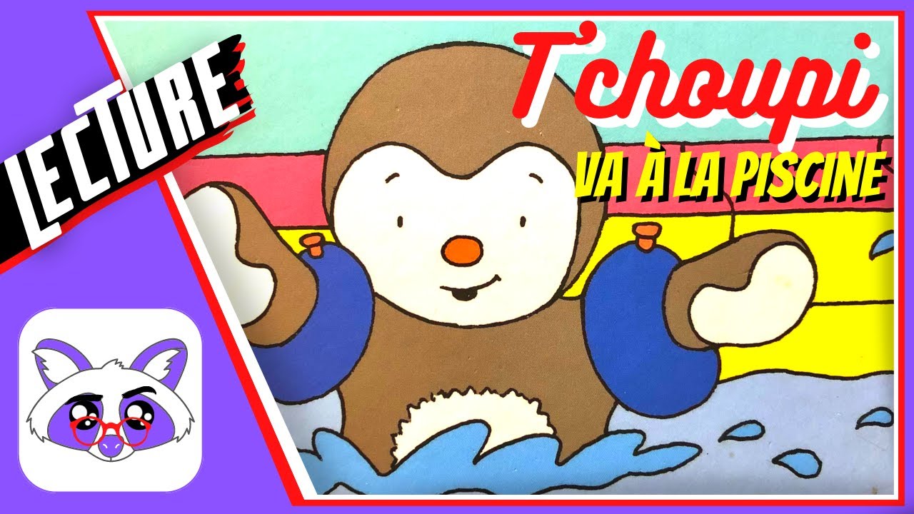🟪 T’choupi va à la piscine 💦 | LECTURE | Livre enfant | Histoire Conte ...