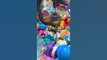 Mini Claw Machine with Squishy Toys #shorts