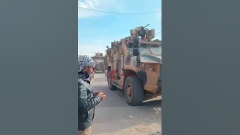 Türk Silahlı Kuvvetleri konvoyu Suriye'ye girdi.