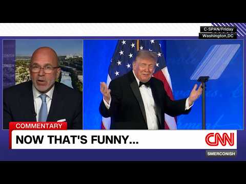 What I found funny about Trump last night