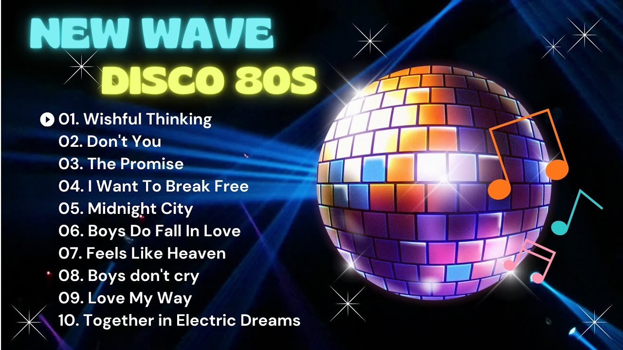 New Wave ~ New Wave 80s Playlist Favorites Collection 🥭 New Wave 80s 90s 🌈 Wishful Thinking