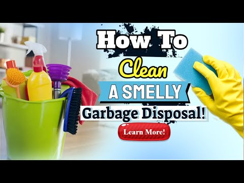 How to Clean a Smelly Garbage Disposal