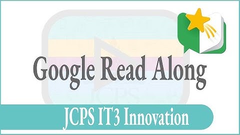 Google Read Along is here!
