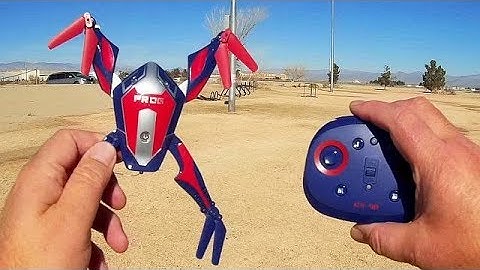 Cheerson CX-40 Frog Optical Flow Position Hold FPV Camera Drone Flight Test Review