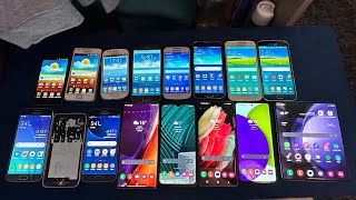 Full Samsung smart phone collection update as of may 2024