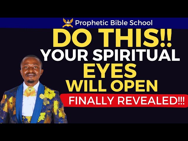 How to prophesy accurately by overcoming obstacles to the spiritual world - Kum Eric Tso #prophetic class=