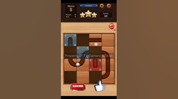 TUTORIAL GAME ROLL THE BALL || MOVING MODE || AIRPLANE || LEVEL 48