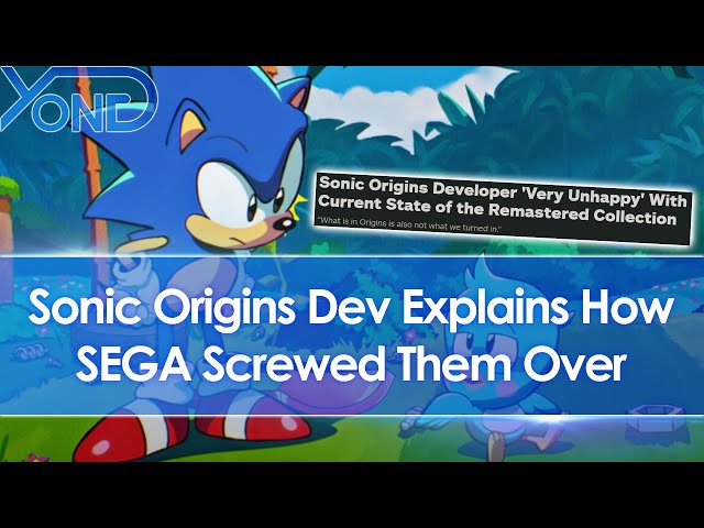 Sonic Mania Developer Very Unhappy About Origins! 