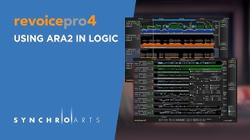 Using Revoice Pro 4.3 with ARA2 in Logic Pro