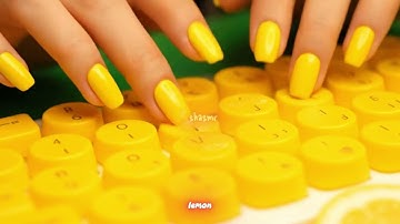 Which Fruit Keyboard Typing ASMR You Want 🍉🍌 | Satisfying ASMR  #asmr #asmrsounds #keyboard