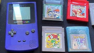 How to clean Dpad and Buttons on a GBC