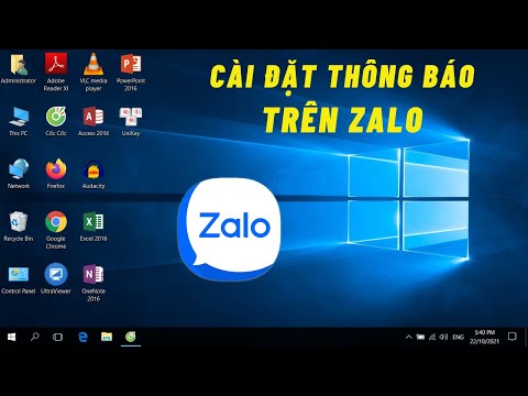 Video Hướng dẫn Mở, Tắt thông báo Tin Nhắn trên Zalo - Sử... - youtube