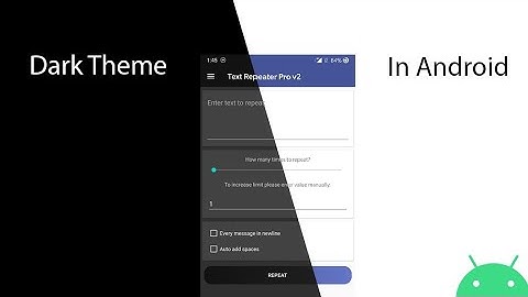 How to change theme of app like light and dark using switch in sketchware || Tutorial #34