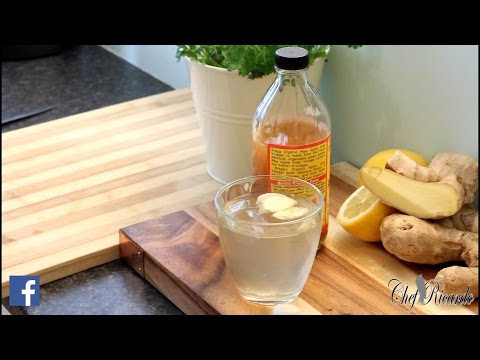 belly-fat-burn-drink-with-garlic-and-apple-cider-vinegar-|-recipes-by-chef-ricardo