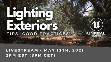 How To Light Exteriors - Dynamic Lighting [Unreal Engine 4 Tutorial]