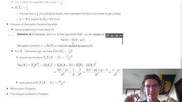 Note 19 - Geometric and Poisson Distributions - CS70 - Student Walkthrough
