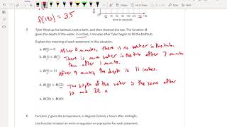 Algebra 1 - Unit 4 Mid-Unit Review (4.1 - 4.5)