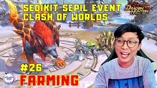 Sedikit Penjelasan Event Clash Of Worlds Sambil Farming - Dragon Hunters