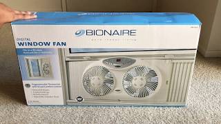 BIONAIRE Digital Window Fan Review