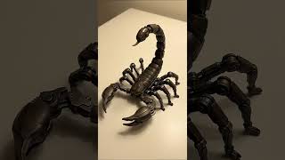 Tiny Metallic Beetle Crawls Like Real Alien Machine Creature Robot #RobotBeetle #AITech #SciFiRobot